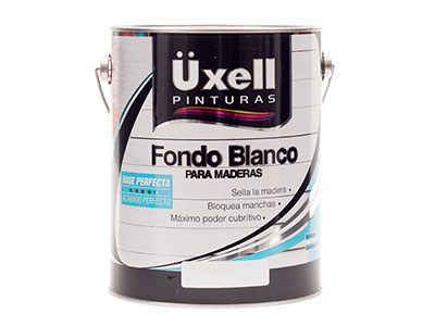 Fondo blanco para madera